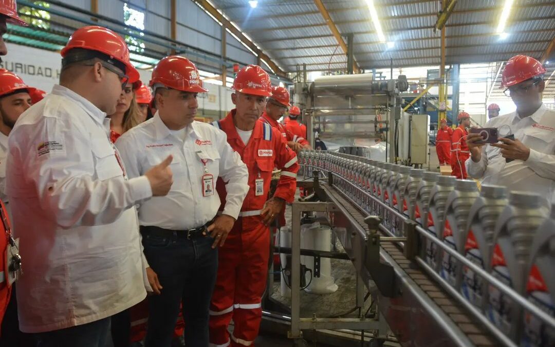 Pdvsa reactiva una planta productora de lubricantes en Carabobo