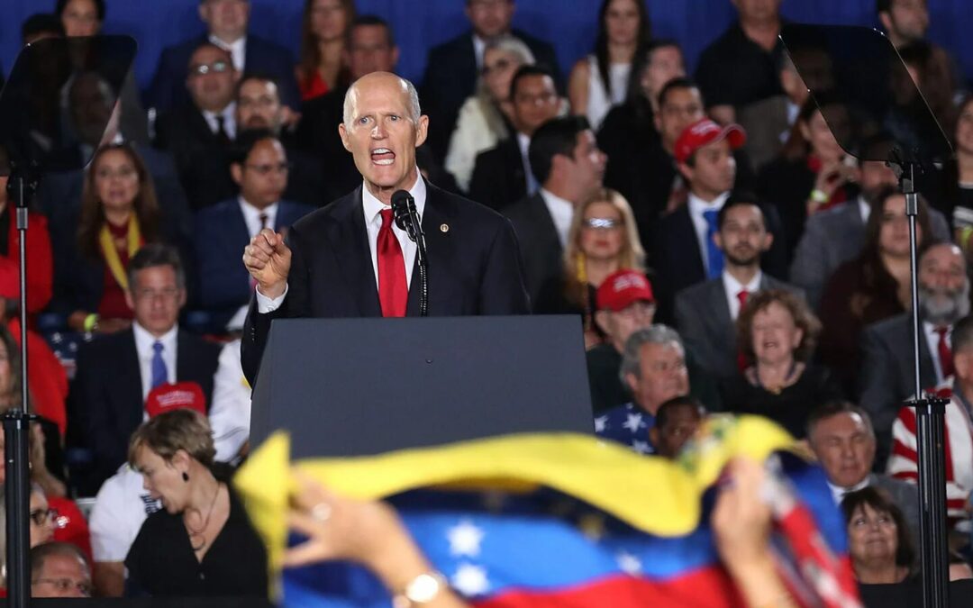 Rick Scott: No levantaremos sanciones a Maduro hasta que haya elecciones libres en Venezuela