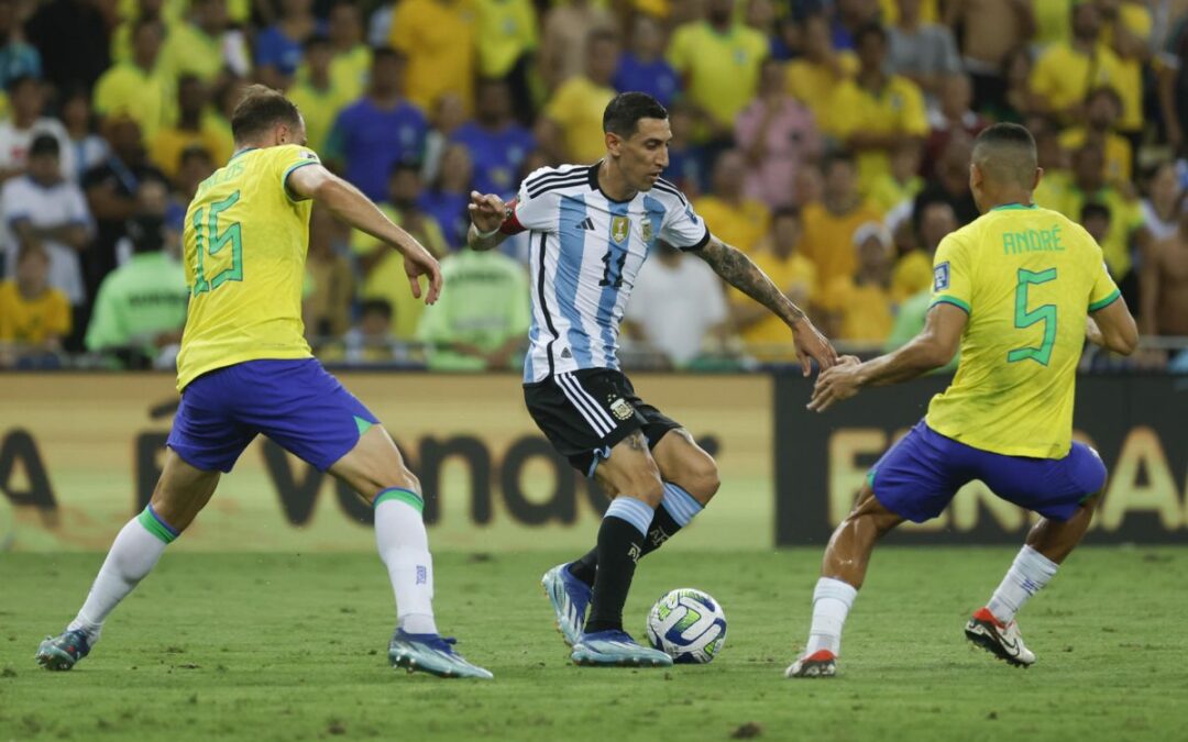 ¡INVICTOS! Argentina gana el clásico con Brasil 1-0 en el Maracaná