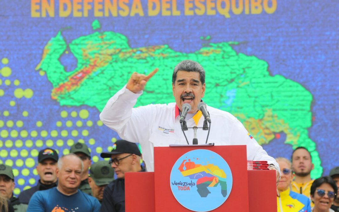 Maduro espera que su reunión con el presidente de Guyana sea un «punto de partida» para el retorno del diálogo