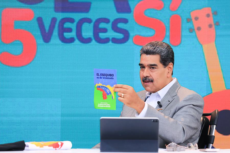 «Que no quede duda, el Esequibo es nuestro»: Maduro ordena crear el estado Guayana Esequiba y desconoce jurisdicción de la CIJ