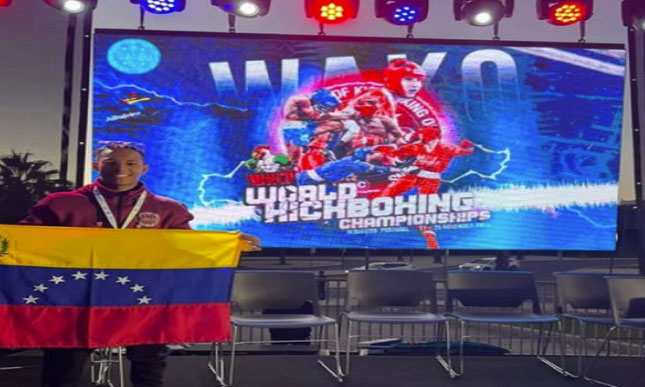 Venezuela obtiene tres medallas en el Mundial de Kickboxing