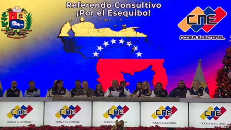CNE reportó más 10,5 millones de votos en el referendo consultivo