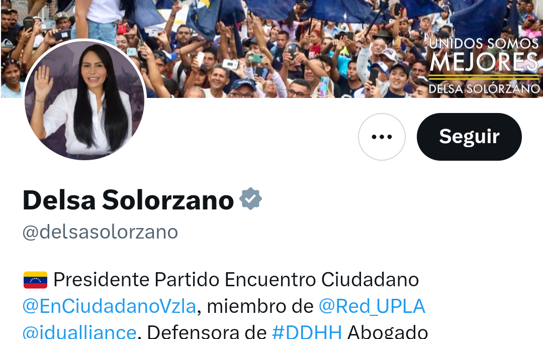 TWITTERAZO: @delsasolorzano «cada persona que migra, lo hace huyendo de la crisis política, económica o social»