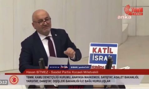 ¡IMPACTANTE! Diputado turco sufre un infarto tras decir que la «ira de Alá » caería sobre Israel (VIDEO)