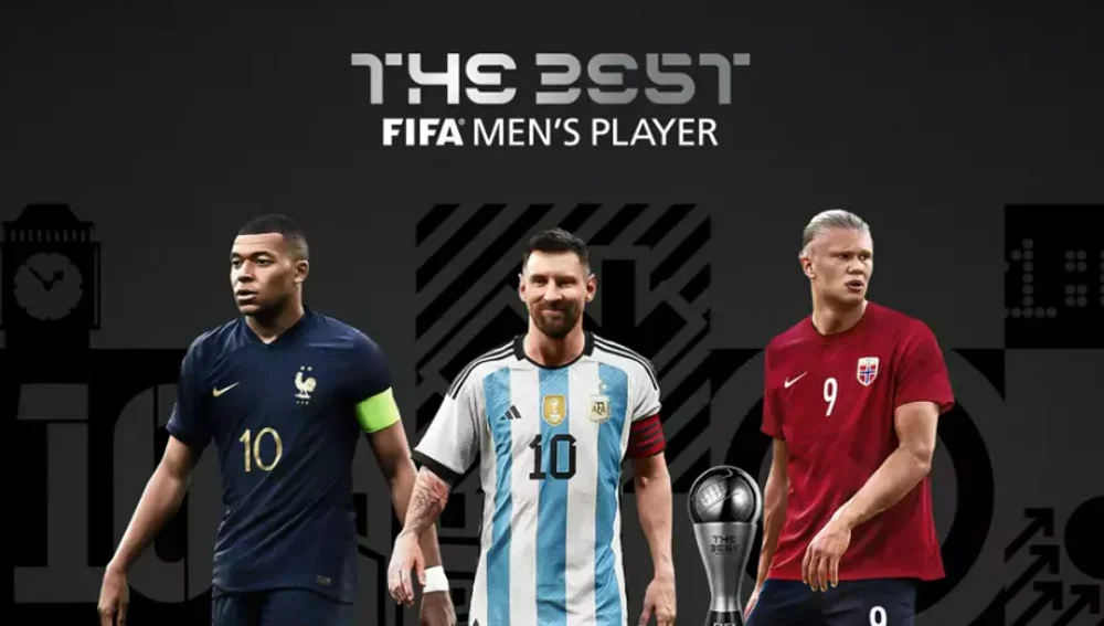 Messi, Mbappé y Haaland finalistas al premio The Best de la FIFA