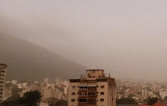 Polvo del Sahara llega nuevamente a Venezuela