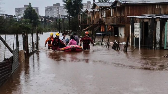Número de muertos por inundaciones en Brasil ascendió a 25