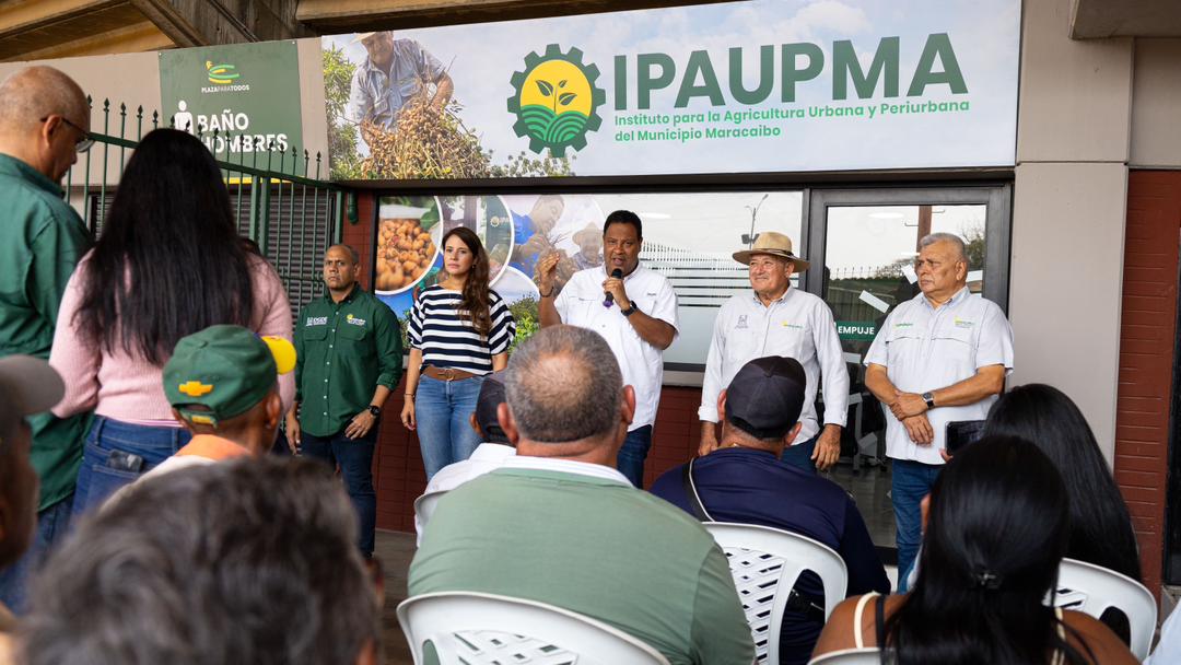Alcaldía de Maracaibo inauguró la oficina deI Instituto para la Agricultura Urbana y Periurbana en Plaza para Todos