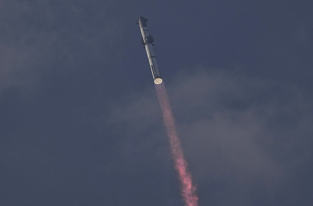 SpaceX realizó el tercer vuelo de prueba de Starship, el cohete más grande del mundo