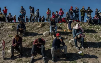 ¡ASUSTADOS! Migrantes temen por sus vidas tras masacre en el norte de México
