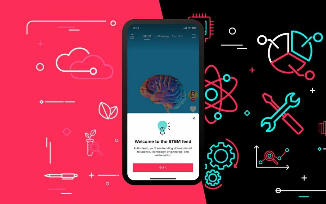 TikTok lanzará un feed dedicado a videos STEM en Europa