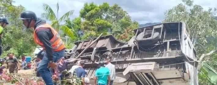 Dos fallecidos y 27 heridos dejó accidente de tránsito en Monagas