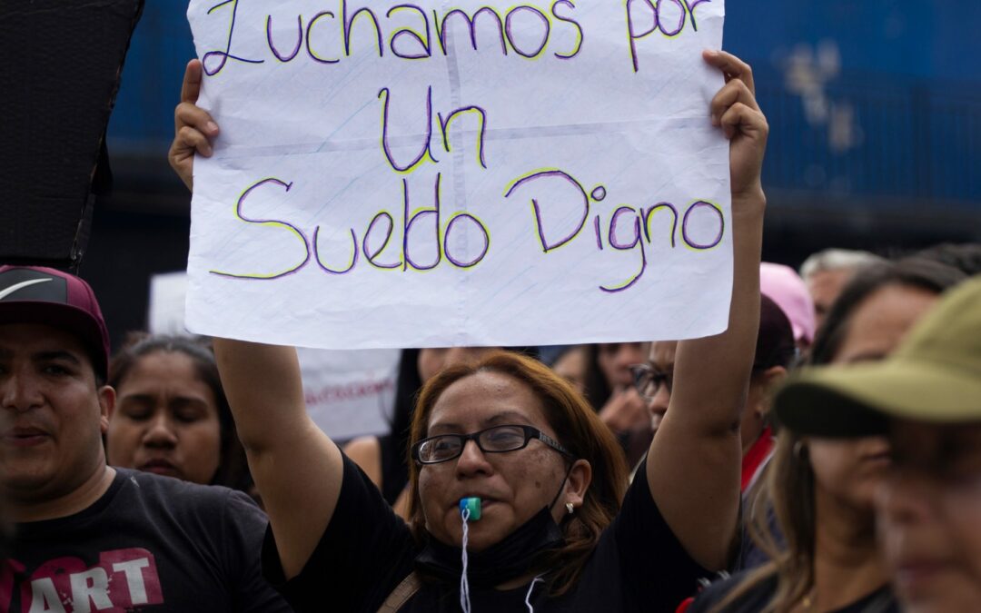 «Bono no es salario», es el reclamo nacional de los trabajadores venezolanos