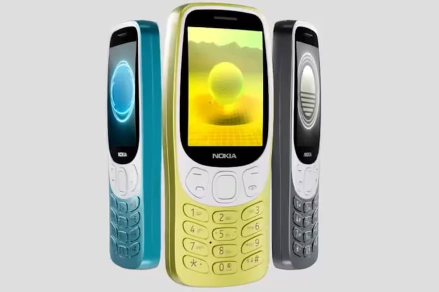 ¿LO RECUERDAS? Nokia revive uno de sus clásicos teléfonos, el 3210, con mejor cámara y otras novedades