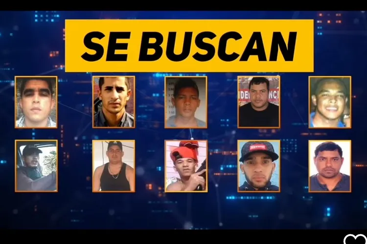Ofrecen recompensa por ubicación de los 10 criminales más buscados en Venezuela