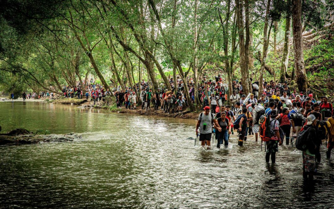 Más de 113 mil migrantes venezolanos han atravesado el Darién este año