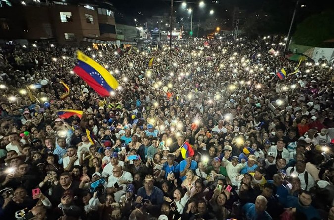 María Corina Machado desde multitudinaria concentración en El Vigía: «Ya derrotamos al régimen de Maduro»