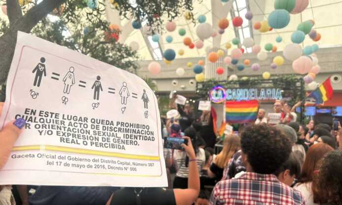 Colectivo LGBTQ+ denuncia homofobia en un Sambil de Caracas