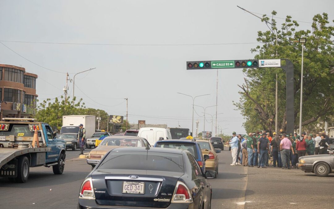 Alcaldía de Maracaibo arranca nueva fase de la semaforización en la Circunvalación 2