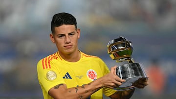 James Rodríguez es el mejor jugador de la Copa América