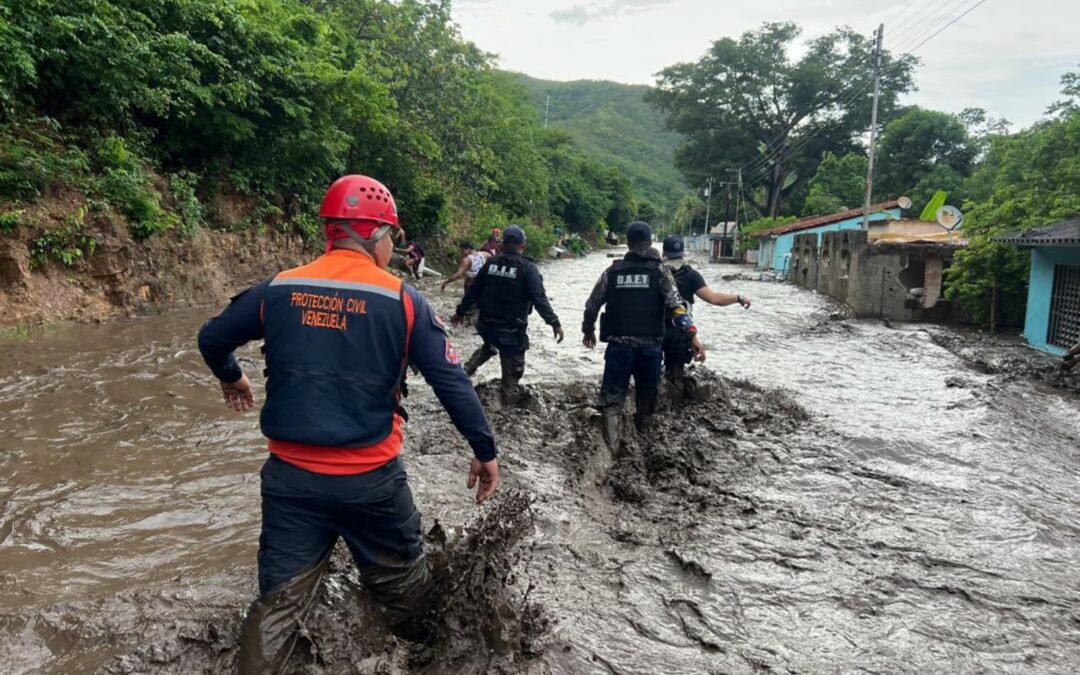 Se eleva a seis el número de fallecidos en Cumanacoa tras el desborde del río Manzanares