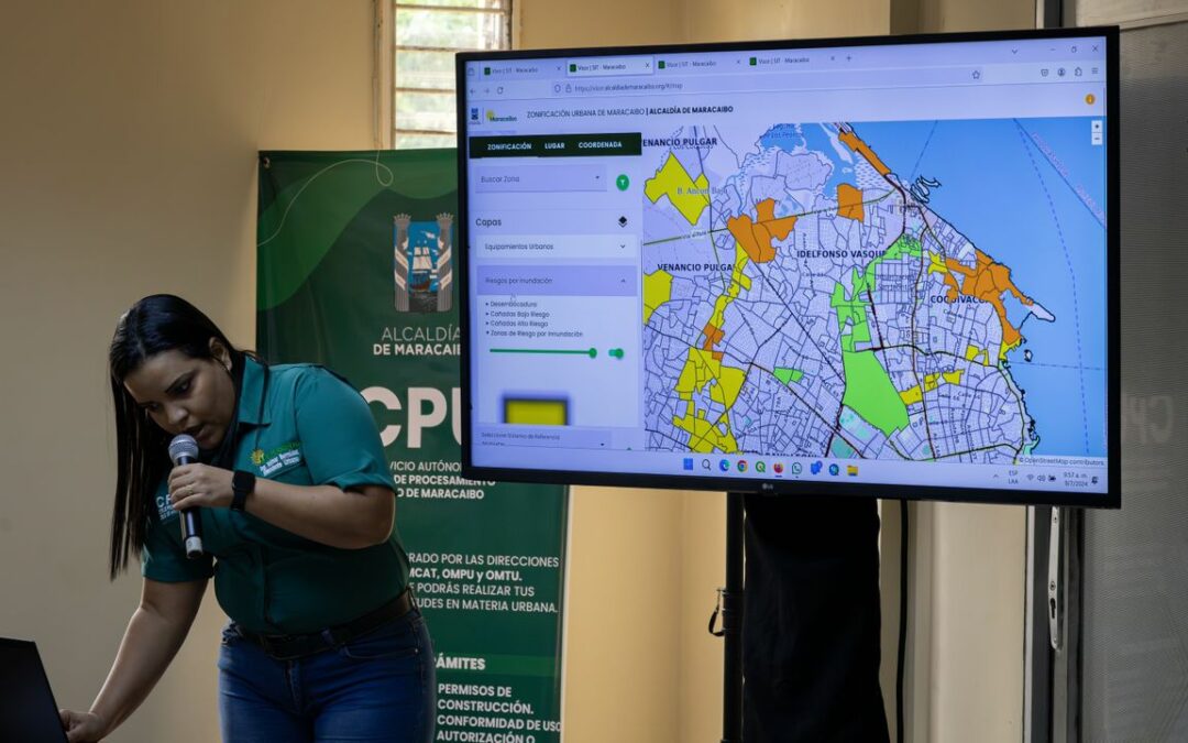 Maracaibo, ciudad líder en tecnología de zonificación: Alcaldía presenta el Sistema de Información Geográfica