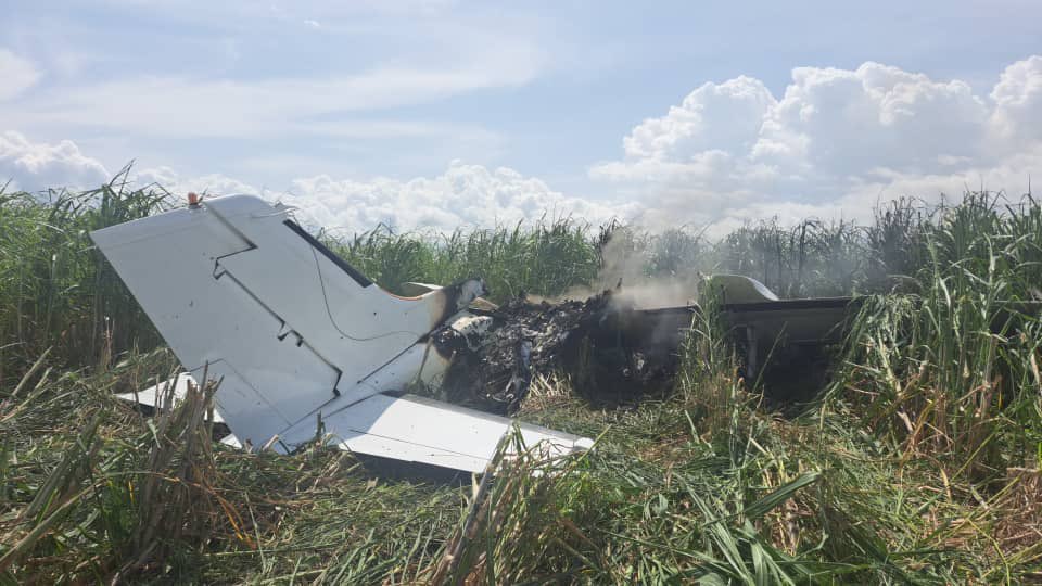 Dos mexicanos muertos en accidente de avioneta usada para el tráfico de drogas en Portuguesa