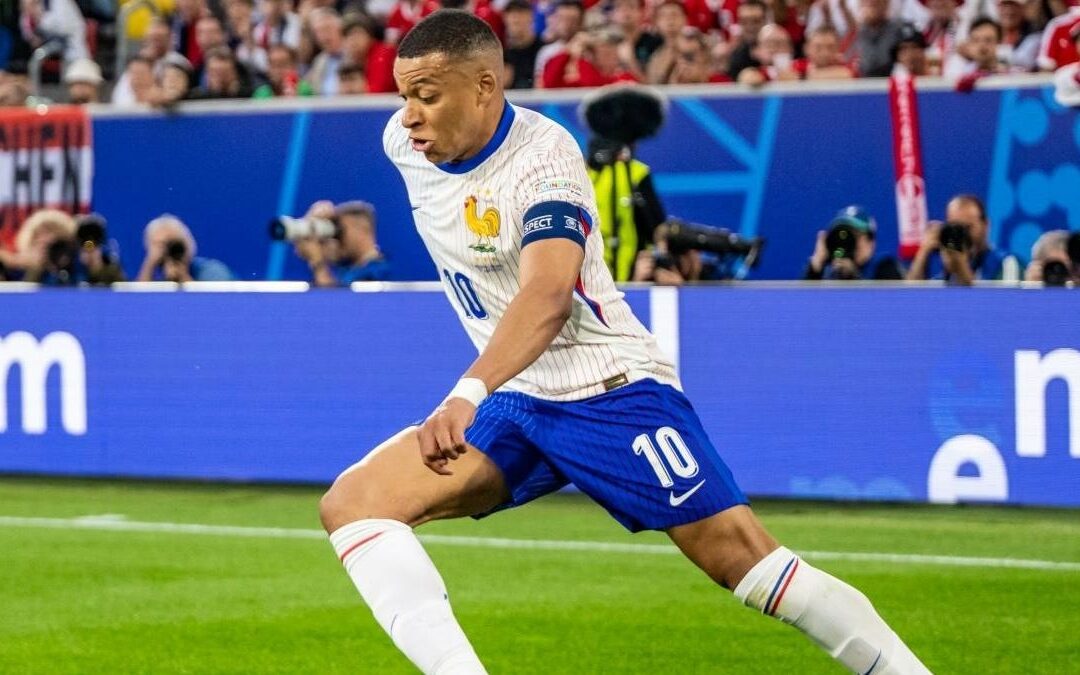 Mbappé es el jugador más rápido de la Eurocopa