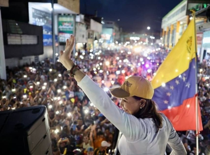 María Corina Machado en Guanare: Los venezolanos deben sanar las heridas y reencontrarse