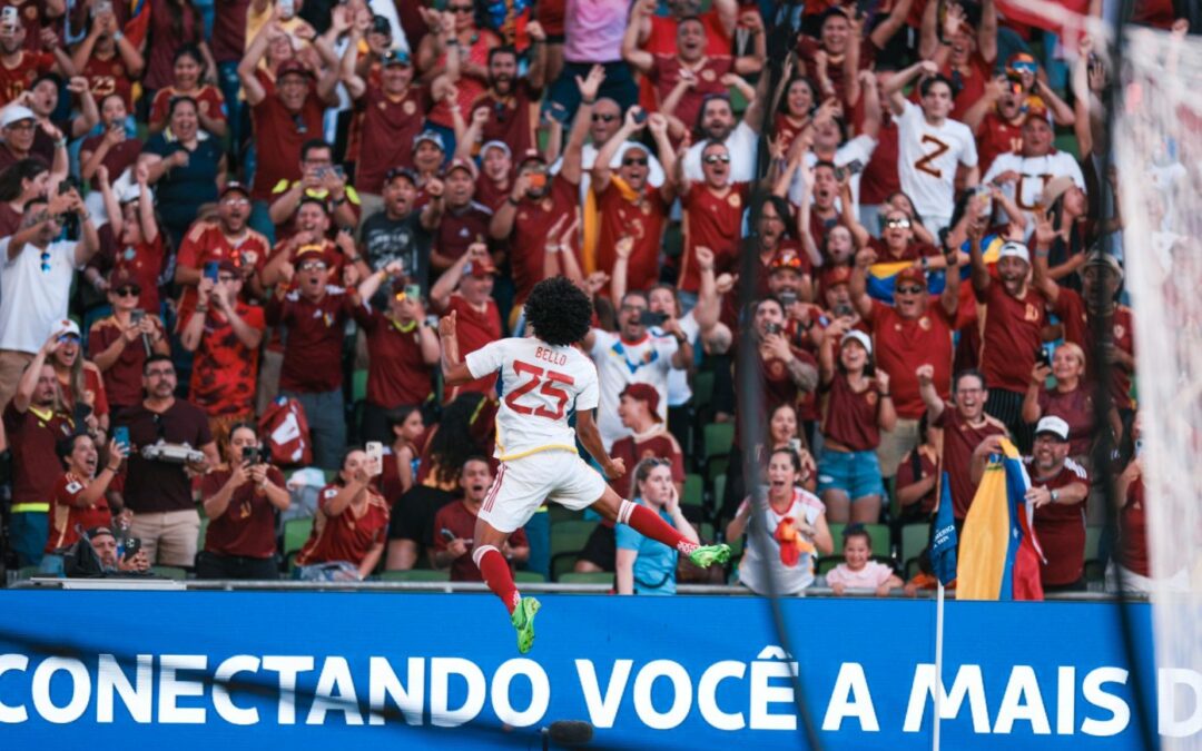 La Vinotinto celebra puntaje perfecto en la Copa América