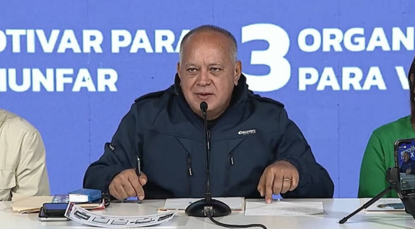 Diosdado Cabello denunció nuevo ataque al sistema eléctrico tras apagón