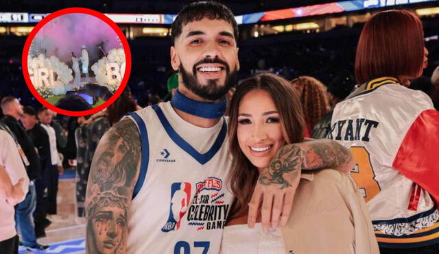 Anuel y su novia venezolana Laury Saavedra anuncian que tendrán una hija