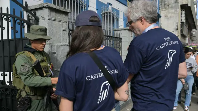 El CNE anunció «triunfo» de Maduro sin datos de las mesas, aseguró el Centro Carter