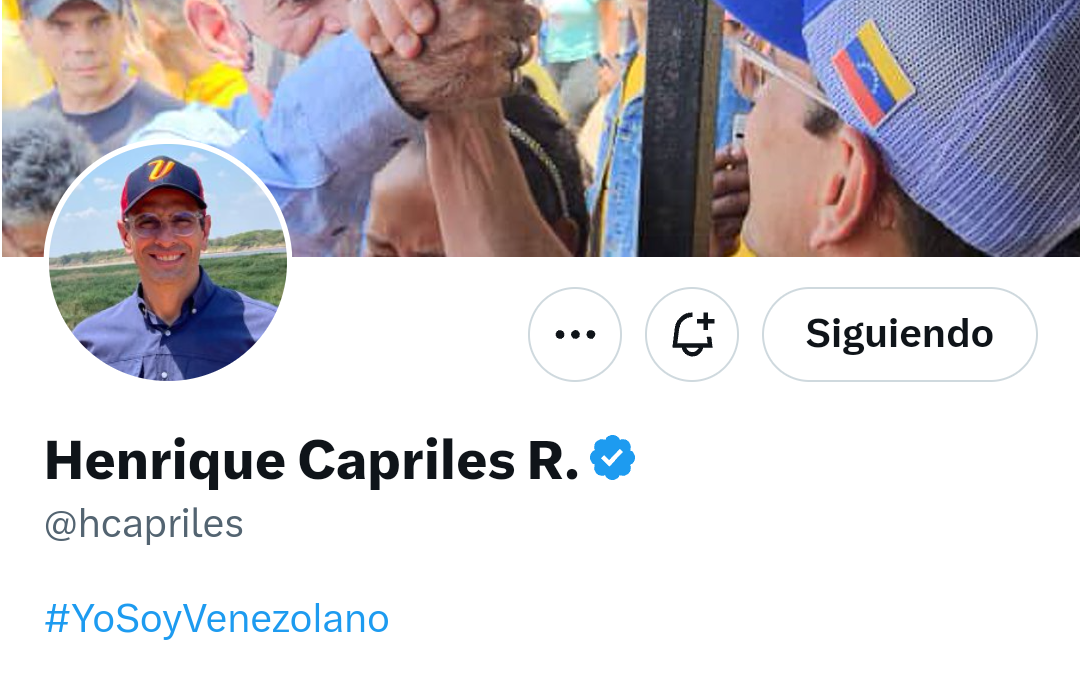 TWITTERAZO: @hcapriles «¿Ahora la culpa de la situación del país es de WhatsApp? Parece un chiste pero lo dijo Maduro»