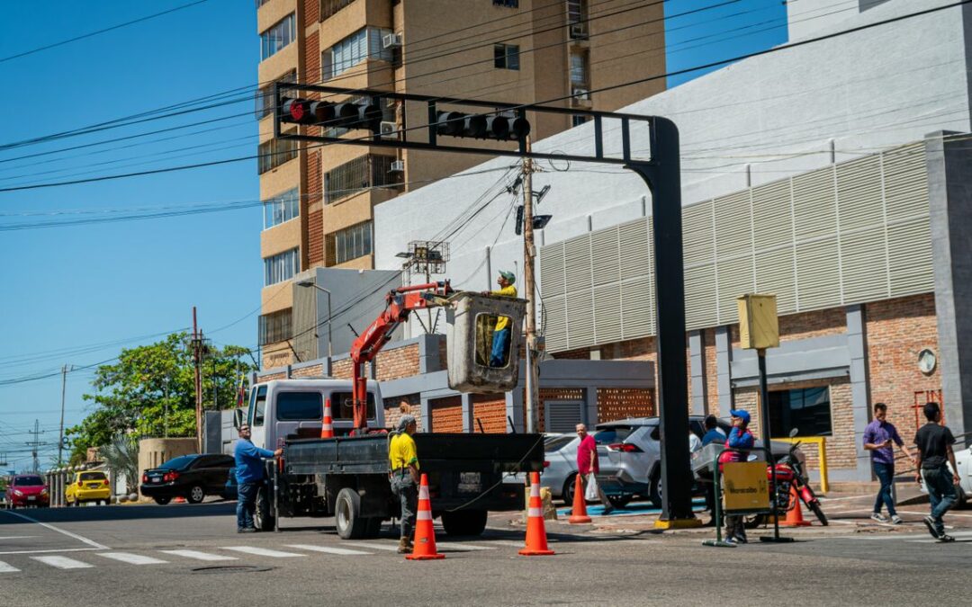 Nueve intersecciones incorporadas en las labores de mantenimiento de la Alcaldía de Maracaibo