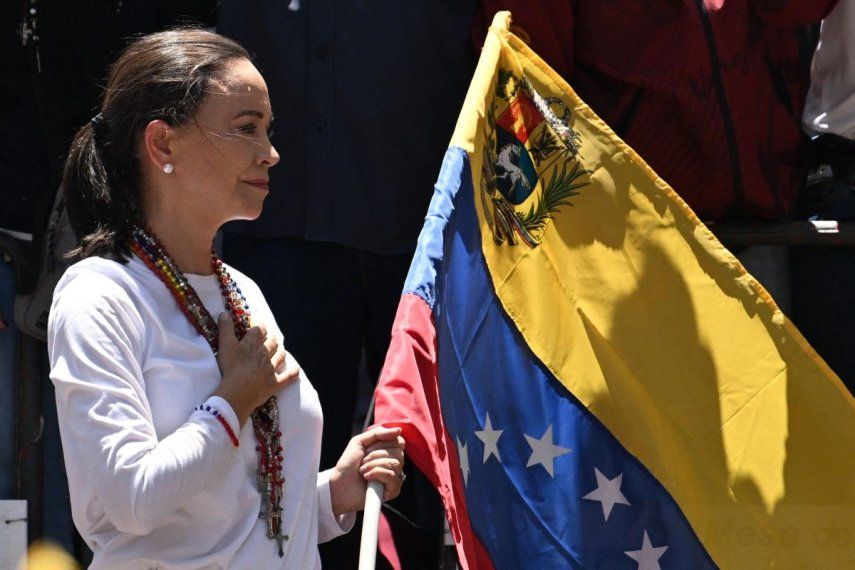 Parlamentarios de EE UU piden el Nobel de la Paz para María Corina Machado