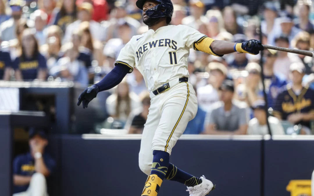 Jackson Chourio conectó Grand Slam en el triunfo de Cerveceros