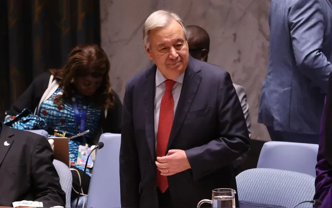 Israel declara persona ‘non grata’ al secretario general de la ONU y le prohíbe su entrada al país