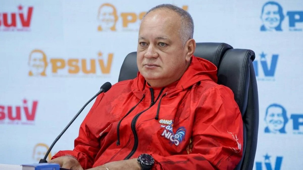 Cabello convoca a una gran movilización para la investidura de Nicolás Maduro