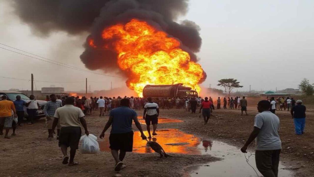 Al menos 95 muertos por la explosión de un camión con combustible en Nigeria