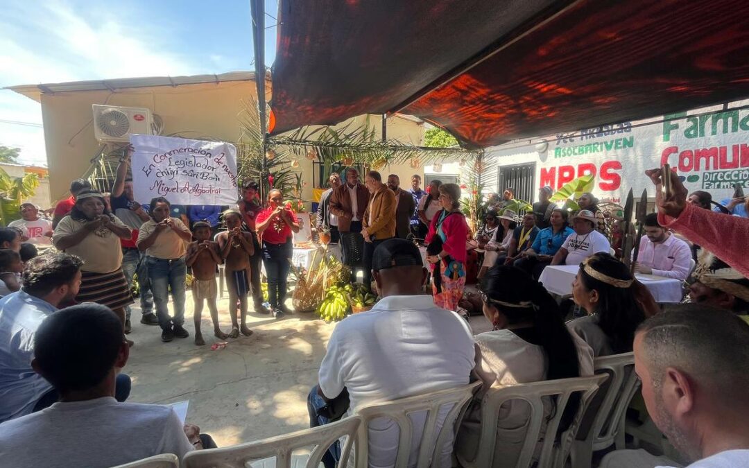 Parlamento zuliano sesionó en Machiques de Perijá para celebrar el Día de la Resistencia Indígena