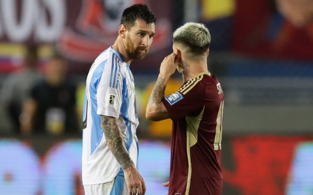 Soteldo sobre su altercado con Messi: «Yo no le dije na’, nada más lo manoteé para que sea serio»