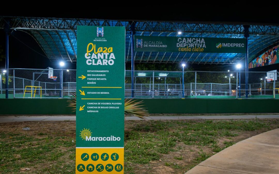 Alcaldía entrega vía y cancha recuperada en Canta Claro parroquia Coquivacoa