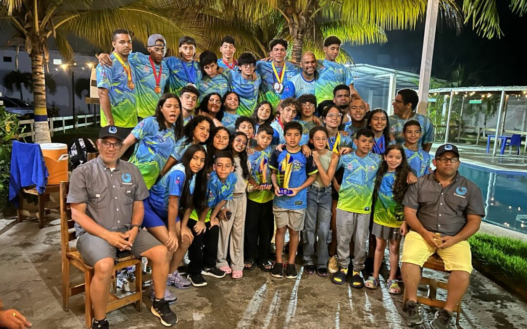 Niños de la Fundación María Elena ganaron el Campeonato Regional de Natación en Yaracuy