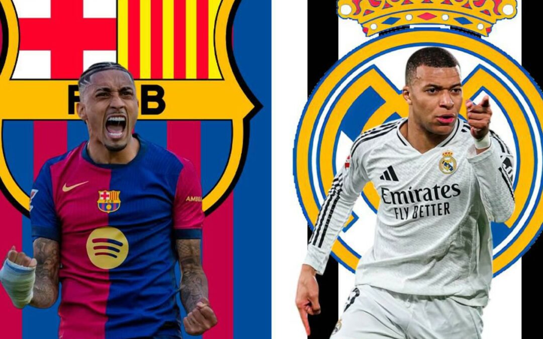Barcelona y Real Madrid se enfrentan este sábado en la final de la Copa del Rey