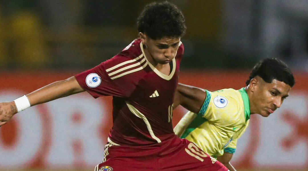Venezuela cae 0-1 ante Brasil en el Sudamericano Sub-17