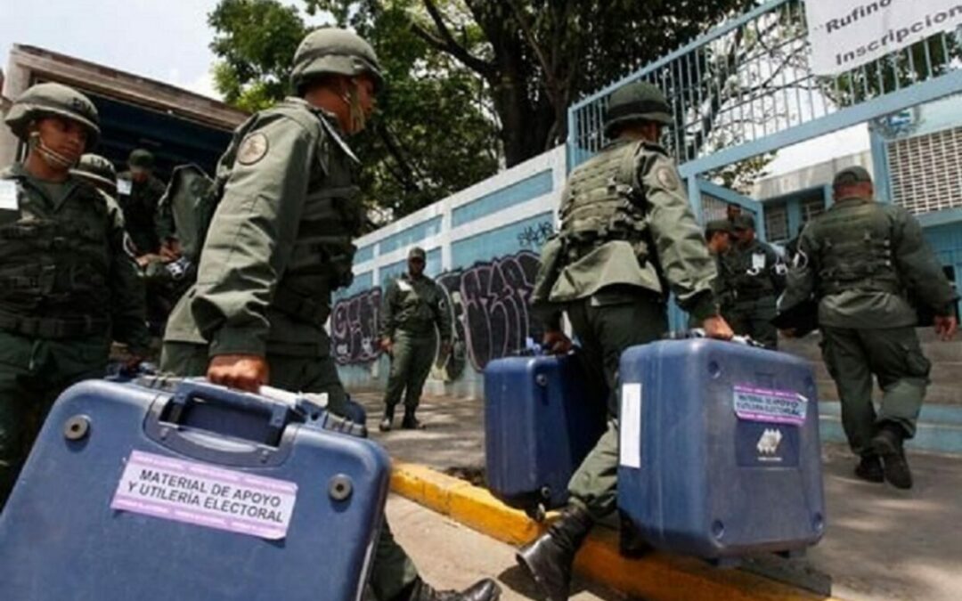 Inicia el despliegue de material electoral para comicios del 25-May