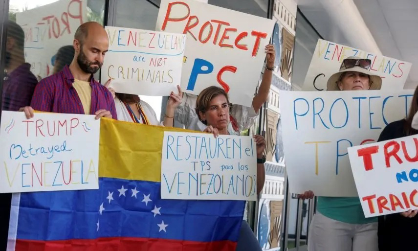 Venezolanos en EE. UU. consideran “inesperado” fallo que permite retirar el TPS