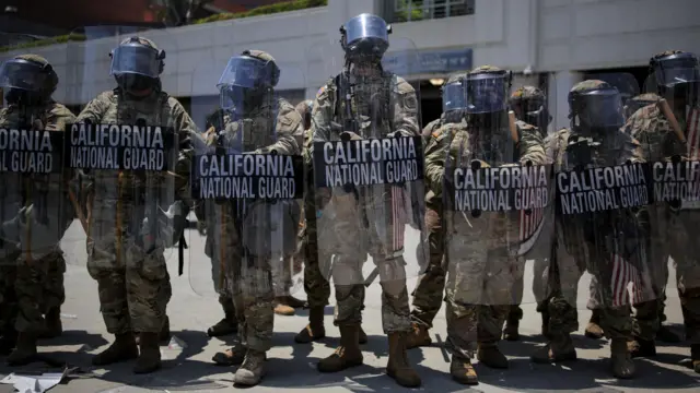 Guardia Nacional se despliega en Los Ángeles ante protestas por redadas migratorias